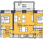 Apartment Prora - FeWo mit Balkon, Waschmaschine, E-Ladesäule und Meerblick - room-of-light Binz
