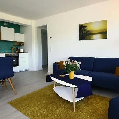公寓 Prora - Wohnung Mit Balkon Und Waschmaschine - Room-Of-Light 宾茨